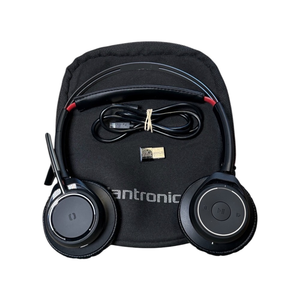 Plantronics Voyager Focus UC B825 Wireless Bluetooth Headset with BT600 Adapter